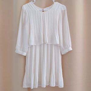 White Causal Dress